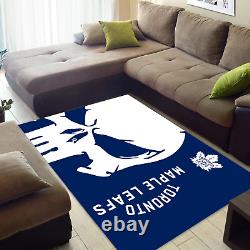 Toronto Maple Leafs Anti-Skid Area Rug Floor Mat Living Room Carpet Home Decor