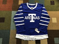 Toronto Maple Leafs Arenas Centennial Adidas Authentic Jersey NWT 52