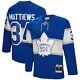Toronto Maple Leafs Auston Mathews 2017 Nhl Blue Line Centennial Classic Jersey