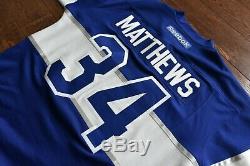 Toronto Maple Leafs Auston Matthews #34 Reebok NHL Centennial Classic Jersey L