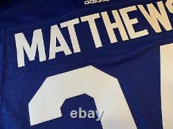Toronto Maple Leafs Auston Matthews MiC Adidas Home NHL Jersey Size 56