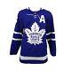 Toronto Maple Leafs Auston Matthews Signed Hockey Nhl Adidas Home Jersey #34