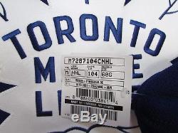 Toronto Maple Leafs Authentic New Home Reebok Edge 2.0 7287 Jersey Goalie Cut 60