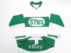 Toronto Maple Leafs Authentic St. Pat's Team Issued Reebok Edge 2.0 7287 Jersey