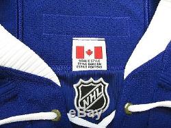 Toronto Maple Leafs Authentic Third Reebok Edge 2.0 7287 Jersey Goalie Cut 58