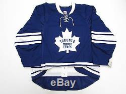 Toronto Maple Leafs Authentic Third Team Issued Reebok Edge 2.0 7287 Jersey 56