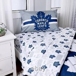 Toronto Maple Leafs, Bed in a Bag 4-piece Set, Twin Size