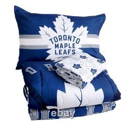 Toronto Maple Leafs, Bed in a Bag 4-piece Set, Twin Size