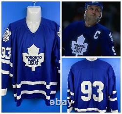 Toronto Maple Leafs CCM Vintage 90s Jersey #93 Doug Gilmore XL