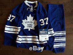 Toronto Maple Leafs Casey Bailey Game Used Jersey + Leggings 1st NHL Goal
