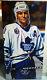 Toronto Maple Leafs Doug Gilmour Signed Nhl Autographed 14x28 Canvas Hockey Hof