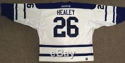 Toronto Maple Leafs Game Worn Used Jersey Paul Healey Alternate 58