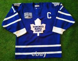 Toronto Maple Leafs Gardens 65 Anniversary #17 Clark CCM Authentic Pro Jersey