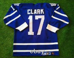 Toronto Maple Leafs Gardens 65 Anniversary #17 Clark CCM Authentic Pro Jersey