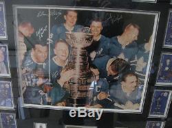 Toronto Maple Leafs HUGE Plaque Auctioned Last Night @ MLG / Parkhurst 1964