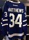 Toronto Maple Leafs Hockey 2016/17 Jersey Large Home Reebok Auston Matthews