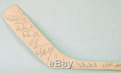 Toronto Maple Leafs Hockey Stick Signed With Co-signers