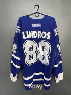 Toronto Maple Leafs Ice Hockey NHL Jersey #88 Eric Lindross CCM Size XL Adult