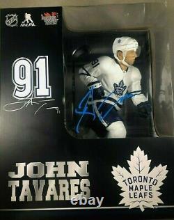 Toronto Maple Leafs JOHN TAVARES Signed Imports Dragon 12 Figure #/1850 BECKETT