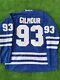 Toronto Maple Leafs Jersey Doug Gilmour #93 Shirt Blue Reebok Jersey 54 Nhl