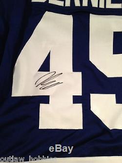 Toronto Maple Leafs Jonathan Berneir Signed Autographed XL Jersey COA BNWT