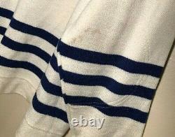Toronto Maple Leafs King Clancy #7 HOF Vintage Ebbets Field Sweater Jersey XL