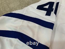 Toronto Maple Leafs MIC Adidas Authentic NHL Game On Ice Jersey 56 Fight Strap
