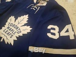 Toronto Maple Leafs Matthews Reebok Edge 2.0 Jersey Made in Canada SZ 56 NWOT