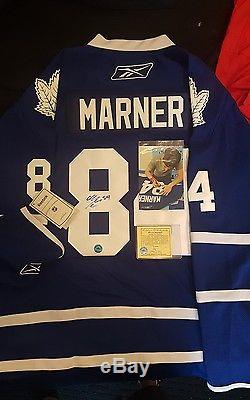 Toronto Maple Leafs Mitch Marner Jersey #84 Signed with COA + Photo of Auto MINT
