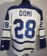 Toronto Maple Leafs Nhl Starter Hockey Jersey Ccm Tie Domi #28 White Original