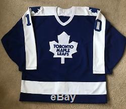 Toronto Maple Leafs Pro Authentic Damphousse Jersey (not game worn)