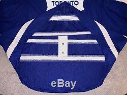 Toronto Maple Leafs Reebok Edge 2.0 Authentic Hockey Game Jersey, 58G Goalie Cut