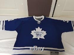 Toronto Maple Leafs SIGNED Garret Sparks Jersey Alternate 2xl