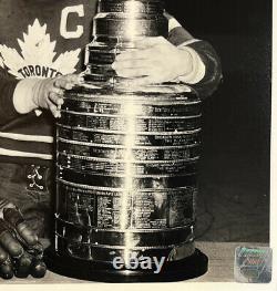 Toronto Maple Leafs Signed Ted Kennedy Stanley Cup 8x10 Frozen Pond Hologram