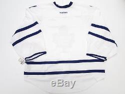 Toronto Maple Leafs Team Issued Away Reebok Edge 2.0 7287 Jersey Goalie Cut 60