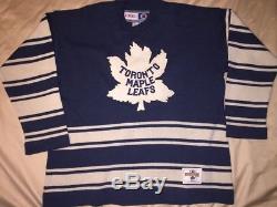 Toronto Maple Leafs Vintage Hockey CCM Classic Jersey Sweater Size XXL