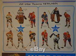 Toronto Maple Leafs Vintage Hockey Calendar All Pages 1971-1972 NHL Export A NM