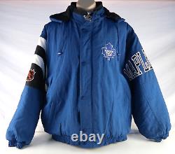Toronto Maple Leafs Vintage Starter Zip Jacket / Size XL / Fantastic Condition
