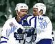 Toronto Maple Leafs Wendel Clark Doug Gilmour Leafs 16x20 Photo Dual Signed Nhl