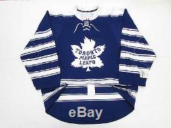 Toronto Maple Leafs Winter Classic Team Issued Reebok Edge 2.0 7287 Jersey Sz 56