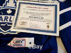 Toronto Marlies 2012 Calder Cup Authentic Game Worn AHL Jersey Maple Leafs COA