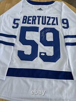 Tyler Bertuzzi Toronto Maple Leafs Autographed Jersey JSA Certified