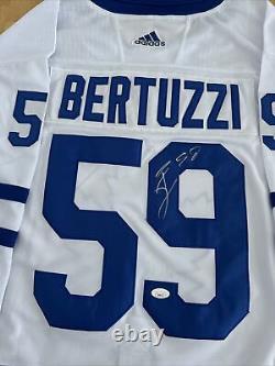 Tyler Bertuzzi Toronto Maple Leafs Autographed Jersey JSA Certified