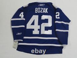 Tyler Bozak Signed Reebok Premier Toronto Maple Leafs Jersey Licensed Jsa Coa