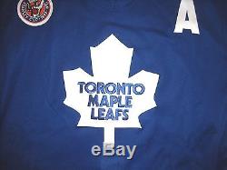 Vintage Authentic CCM Maska NHL Toronto Maple Leafs Bob Rouse Jersey Size 52