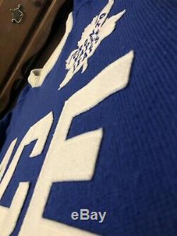 VTG RARE Reebok Toronto Maple Leafs 1934 Ace Bailey All-Star Game Jersey Sweater