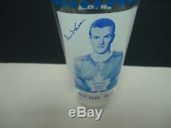 Vintage 1967-68 David Keon York Peanut Butter Glass-rare-nhl-toronto Maple Leafs