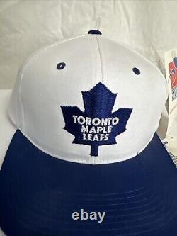 Vintage 1990s Toronto Maple Leafs Sports Specialties Snapback Hat Cap NWT