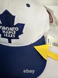 Vintage 1990s Toronto Maple Leafs Sports Specialties Snapback Hat Cap NWT