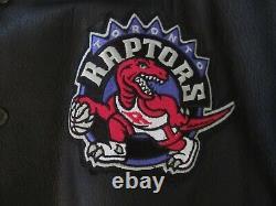 Vintage 1998 Toronto Maple Leafs / Toronto Raptors Leather Jacket-Adult XL-Roots